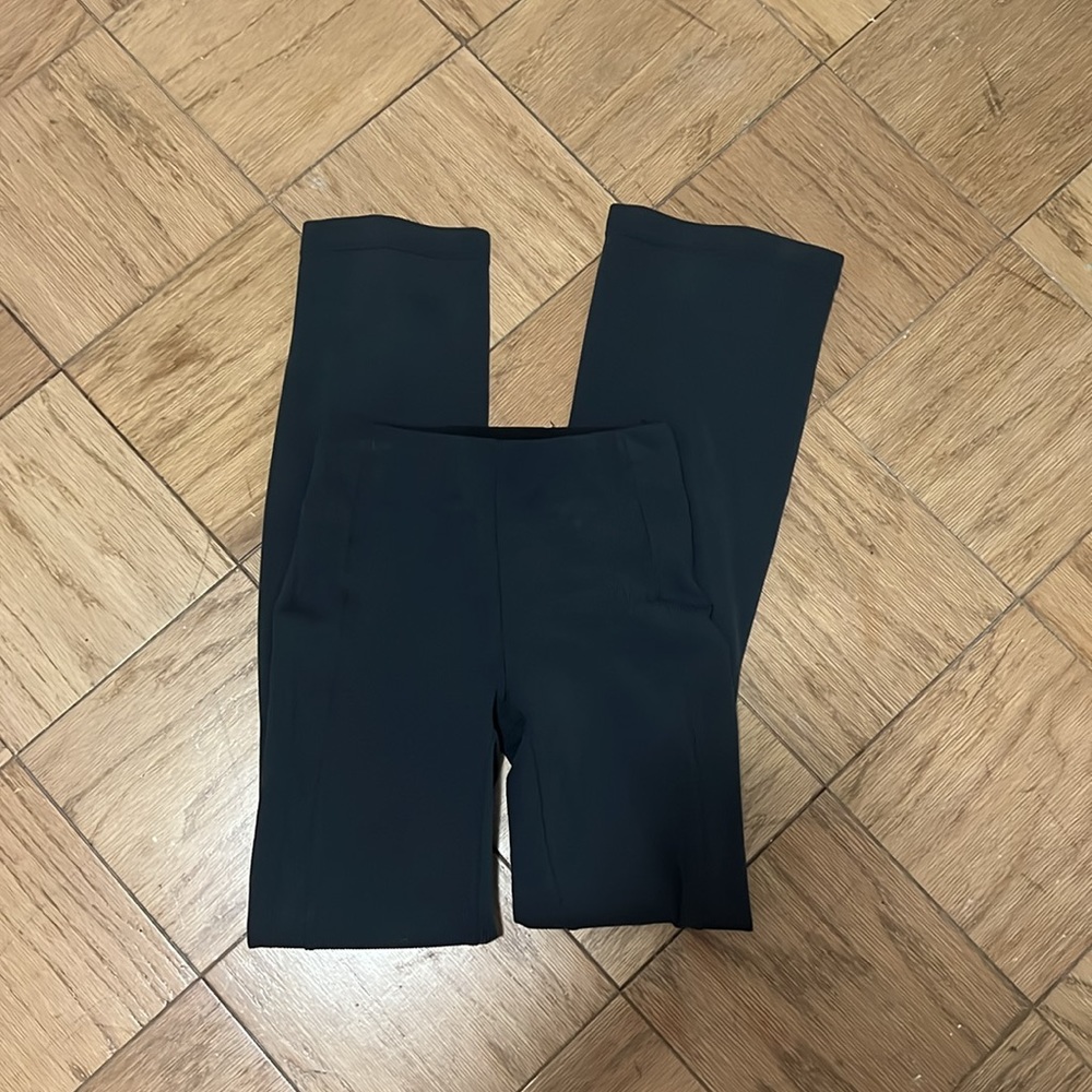 Brushed Softstreme Ribbed Zip Flared Pant 32.5" - Picture 3 of 7